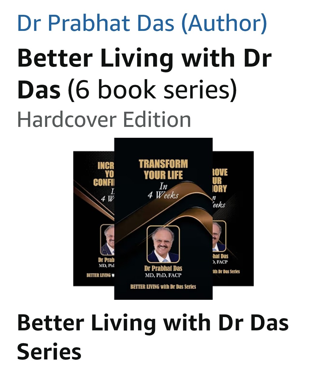 Better Living with Dr Das book series